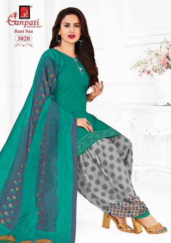 Ganpati Rani Saa Ruhi Vol 1 With Lining Readymade Dress Wholesalers