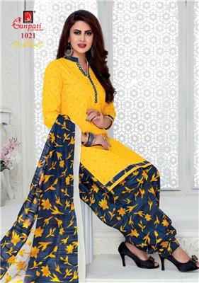 GANPATI JIGHYASHA PATIYALA SPECIAL VOL 10_PURE_HEAVY_COTTON_SUITS_15