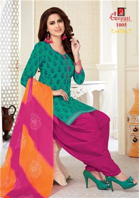 GANPATI JIGHYASHA PATIYALA SPECIAL VOL 10_PURE_HEAVY_COTTON_SUITS_16