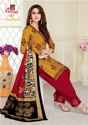 GANPATI JEEYA PATIYALA VOL 1 WITHOUT LINING_WHOLESALE_SUITS_ONLINE_11