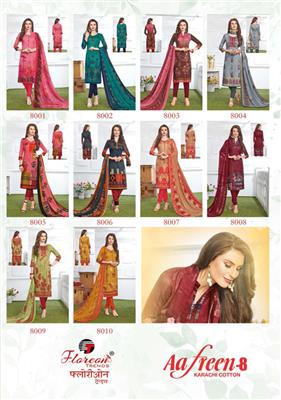 FLOREON TRENDS AAFREEN VOL 8_WHOLESALE_GLACE_COTTON_SUITS_PURE_COTTON_DUPATTA_17